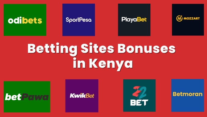 Betting sites in Kenya with bonus promos